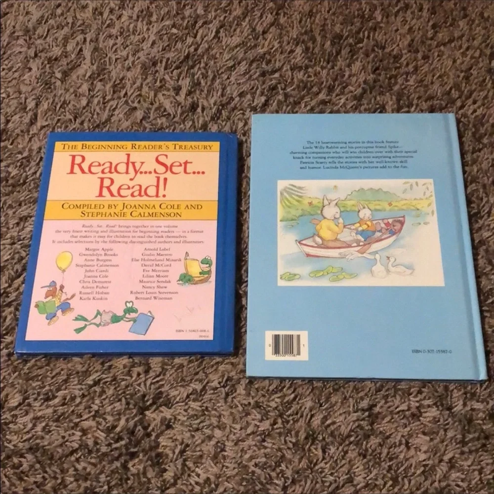 Children’s Reading Books. Set of 2 Hardcover Children’s Reading Books